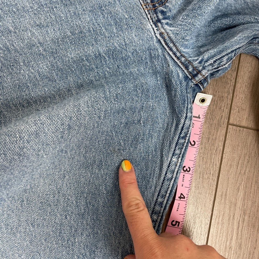 Abercrombie & Fitch the skinny high rise chewed hem jeans - Picture 12 of 12